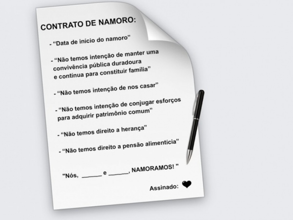 contrato de namoro