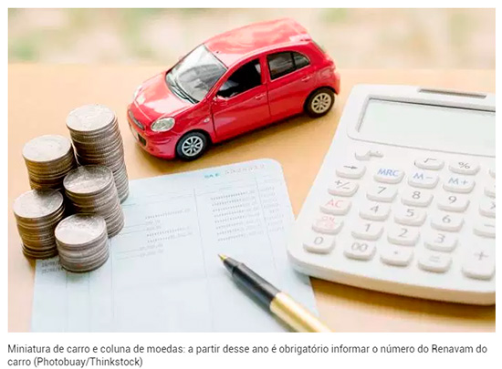 declarar carro IR
